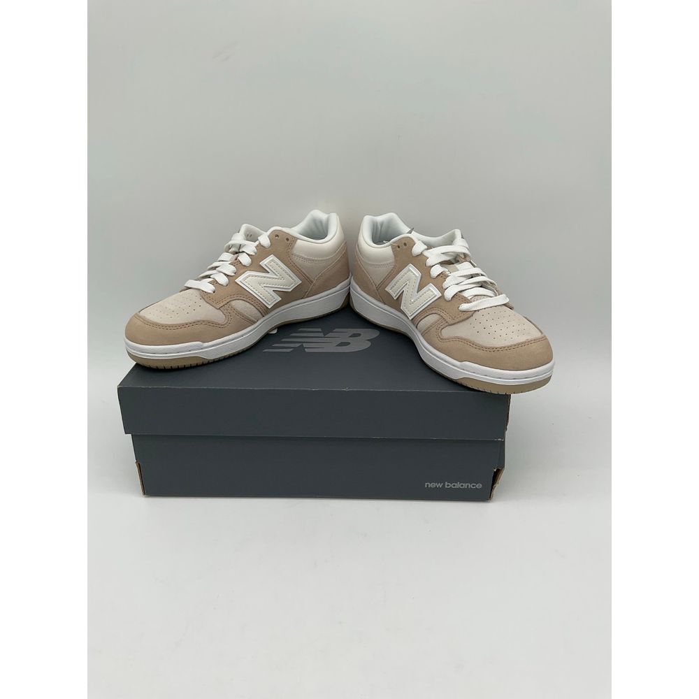 New Balance 480 Brown‎ Beige New in Box Size 5.5Y-100% Authentic - Picture 2 of 5